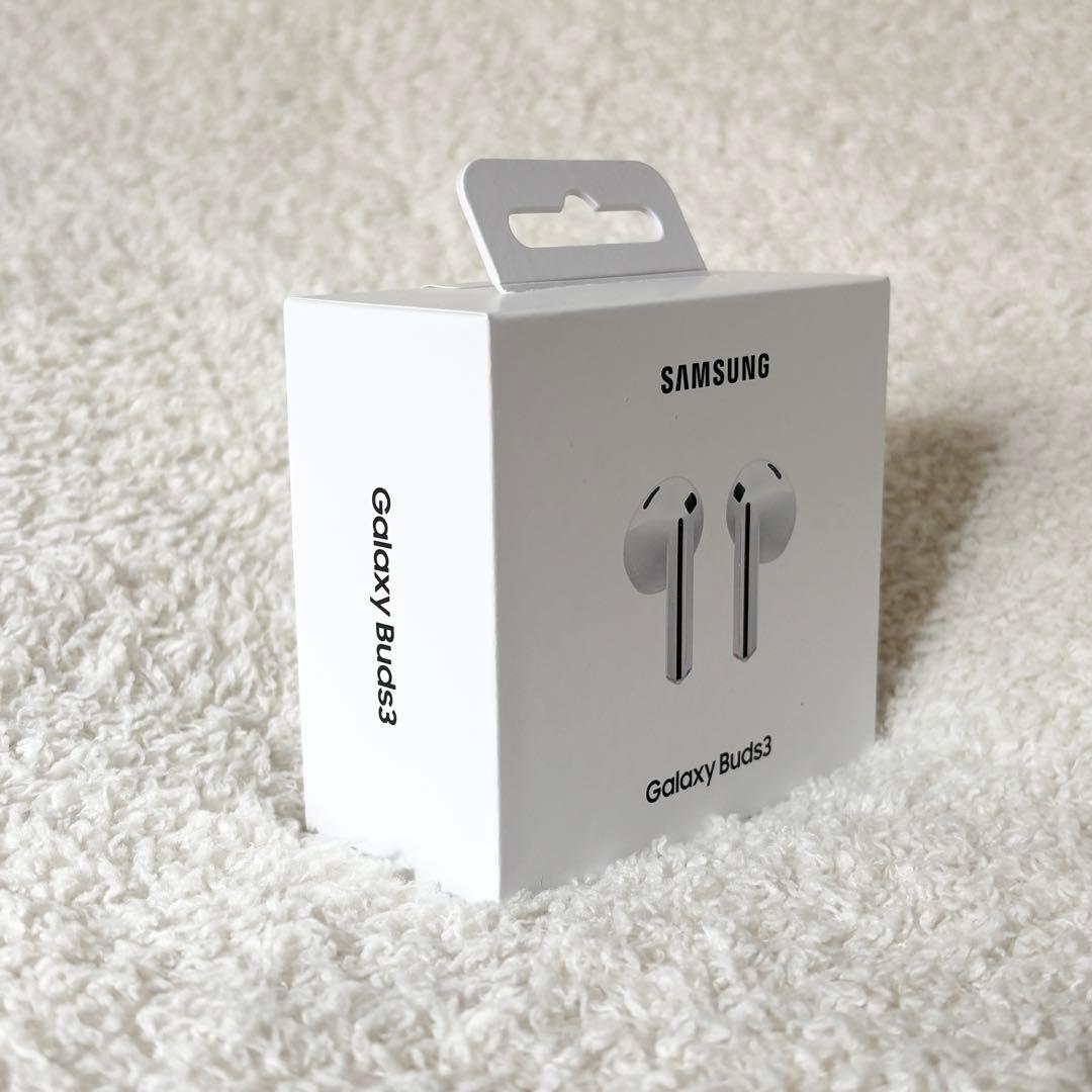 【新品・未使用】Samsung Galaxy Buds3 ホワイト