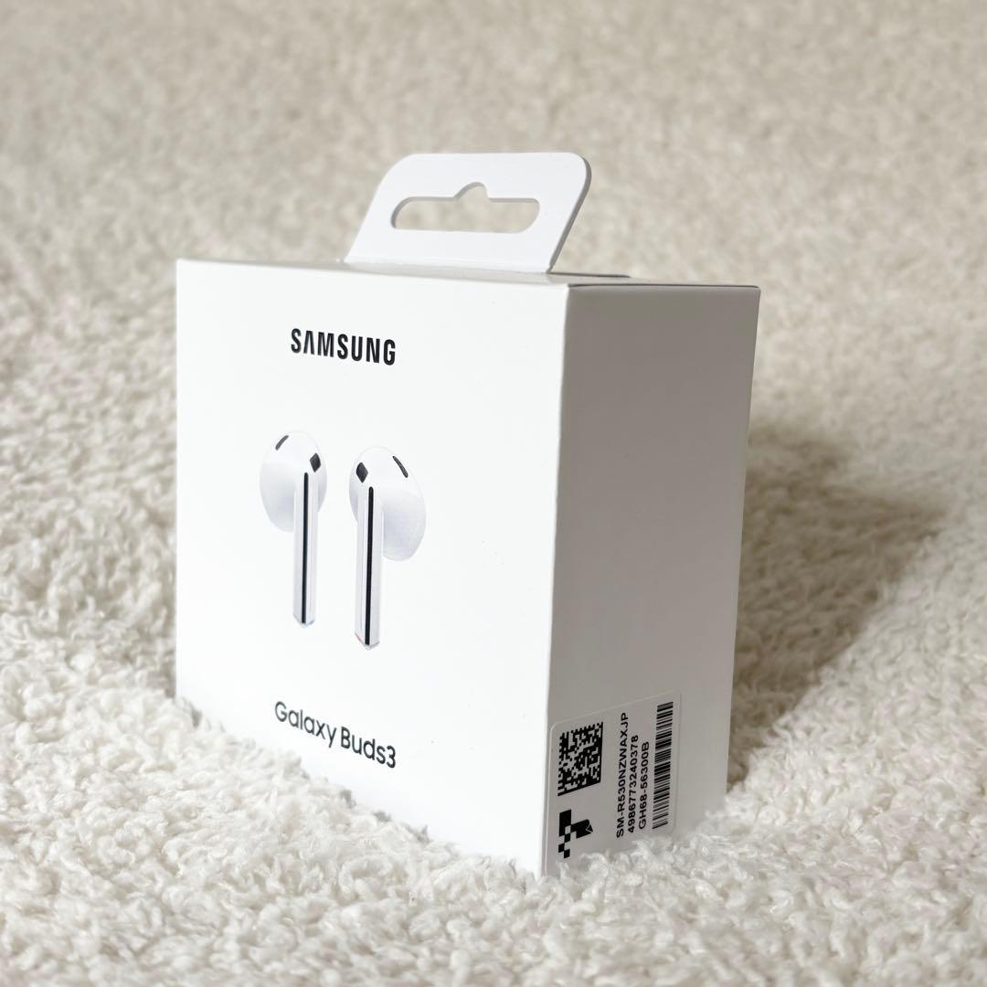 【新品・未使用】Samsung Galaxy Buds3 ホワイト