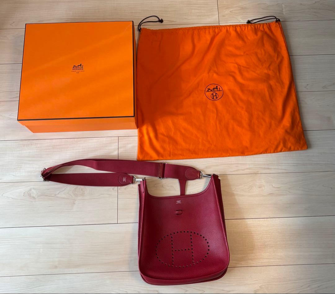 今週のみお値下げ　エルメス エヴリン インナーバッグ付　美品