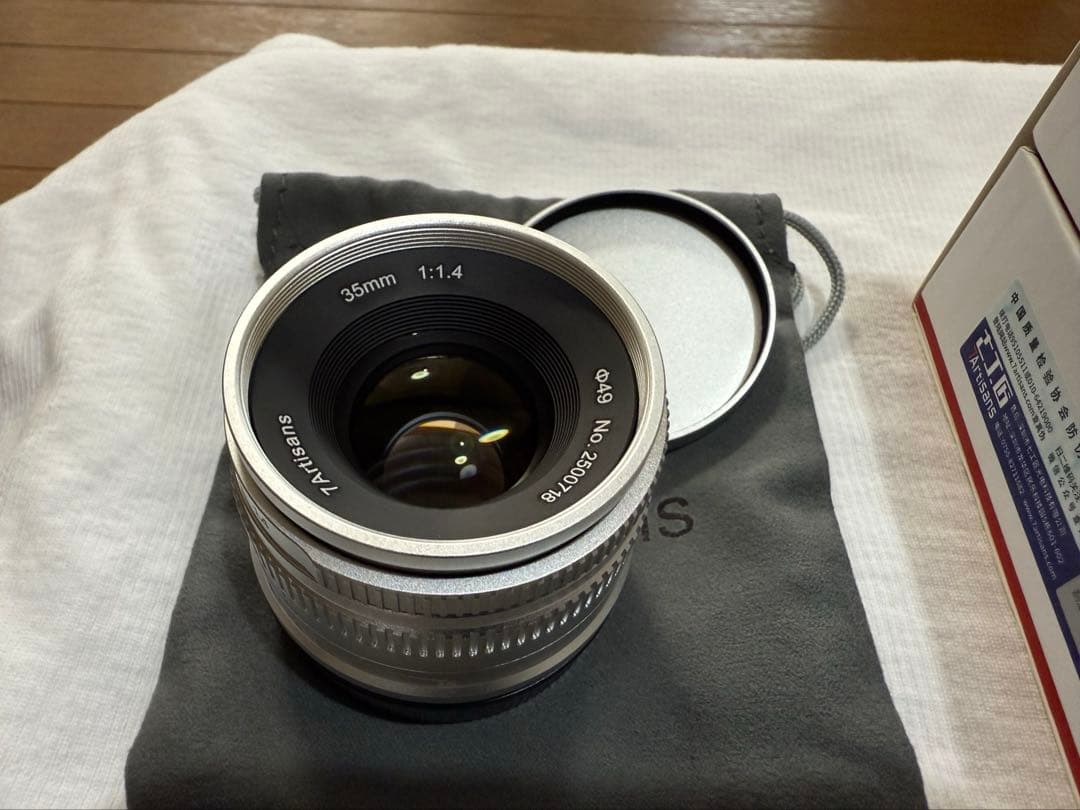 7Artisans 35mm F1.4 単焦点レンズ SONY Eマウント