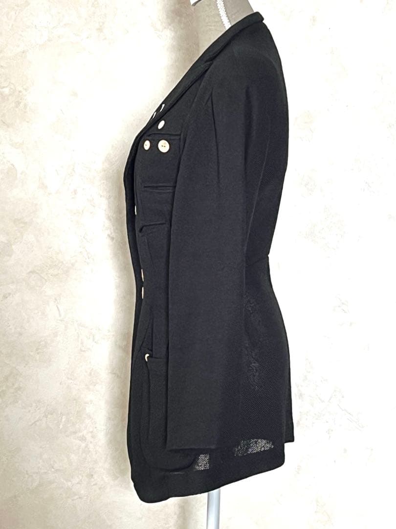 ヴィンテージ Yohji Yamamoto ピークドラペルジャケット 春夏 S