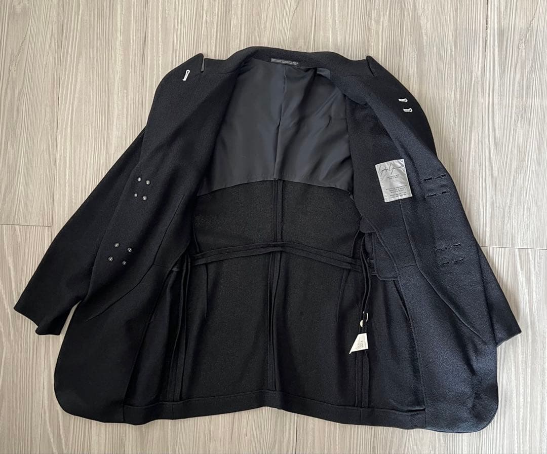 ヴィンテージ Yohji Yamamoto ピークドラペルジャケット 春夏 S
