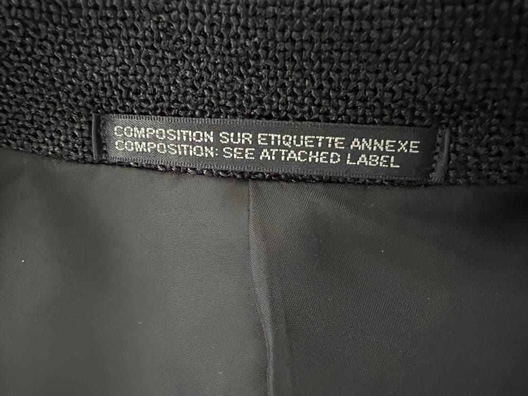 ヴィンテージ Yohji Yamamoto ピークドラペルジャケット 春夏 S