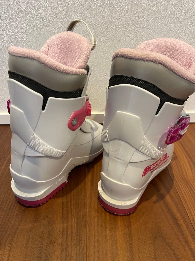 Pure Conscious 子供用スキー板80cm ブーツ16cm ストック