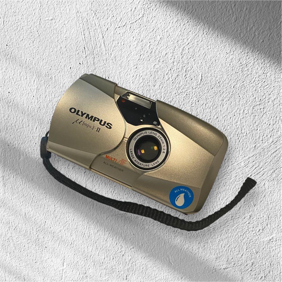 美品☆【OLYMPUS 】μ (mju) II レアな単焦点レンズ