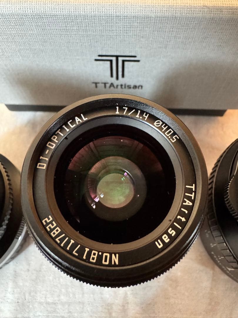 TTARTISAN Xマウント MFレンズ３点セット