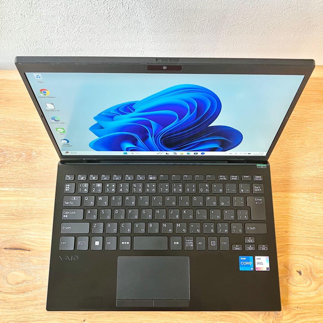 バッテリー良好/16G/VAIO/SSD/Win11/軽量/ノートパソコン