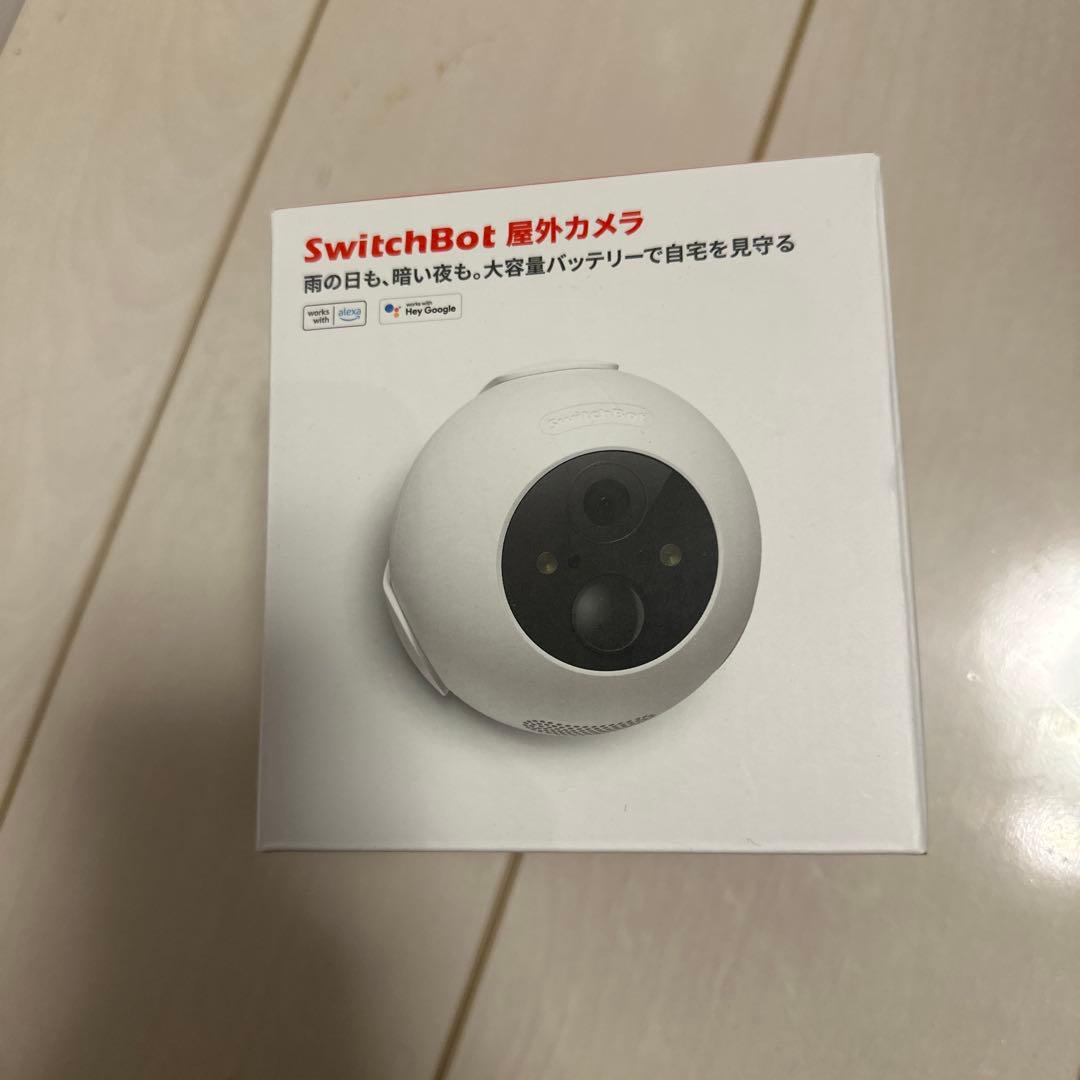SwitchBot 屋外カメラ ソーラーパネル付き