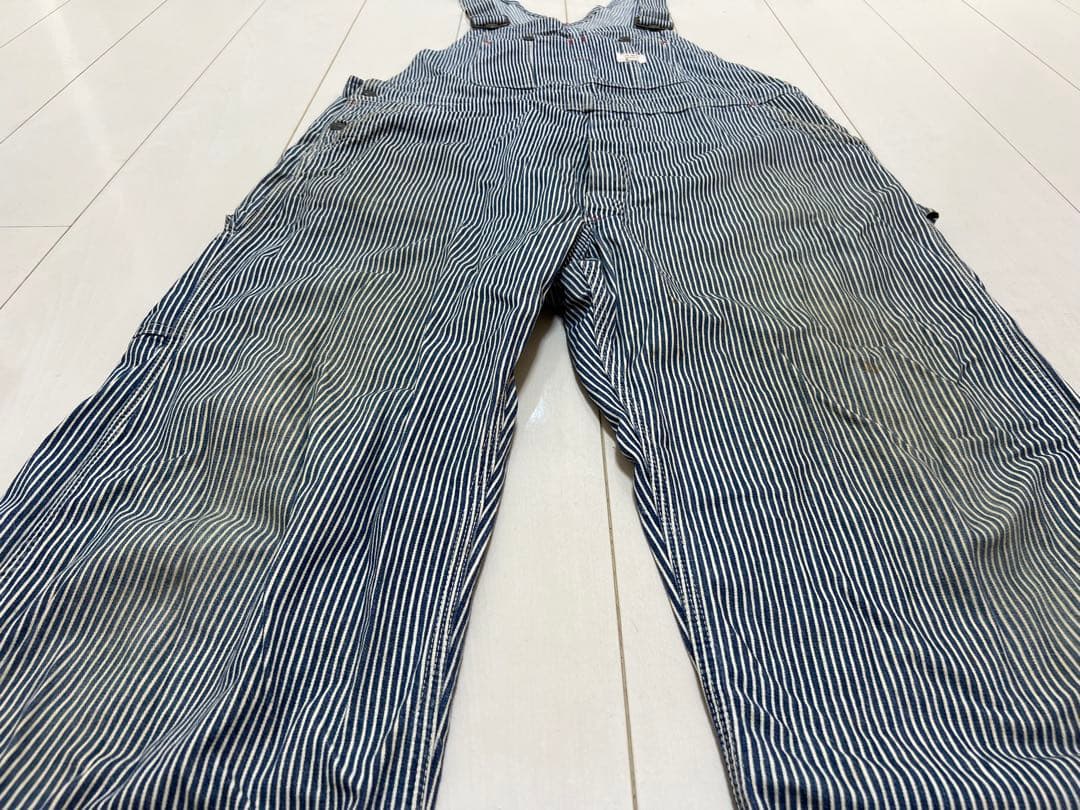 ビッグサイズ 60s BIGMAC オーバーオール ヒッコリー USA製 50s