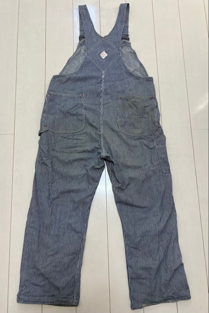 ビッグサイズ 60s BIGMAC オーバーオール ヒッコリー USA製 50s