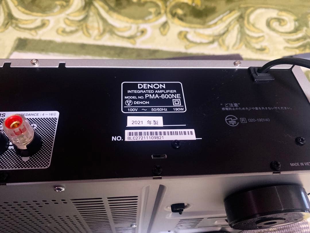lill【used】DENON PMA-600NE DCD-600NE