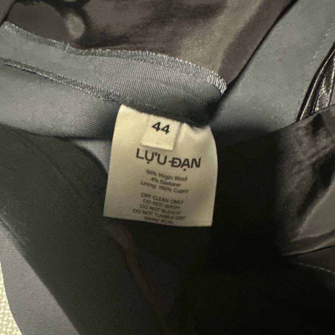 パンツ LUUDAN BAGGY TAILORED TROUSERS DARK GREY