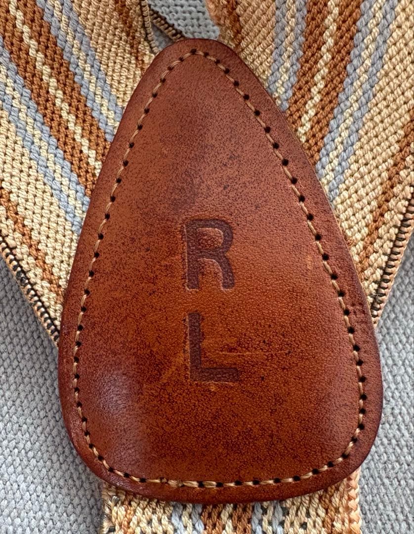ラルフローレン　RRLサスペンダー　ビンテージ
