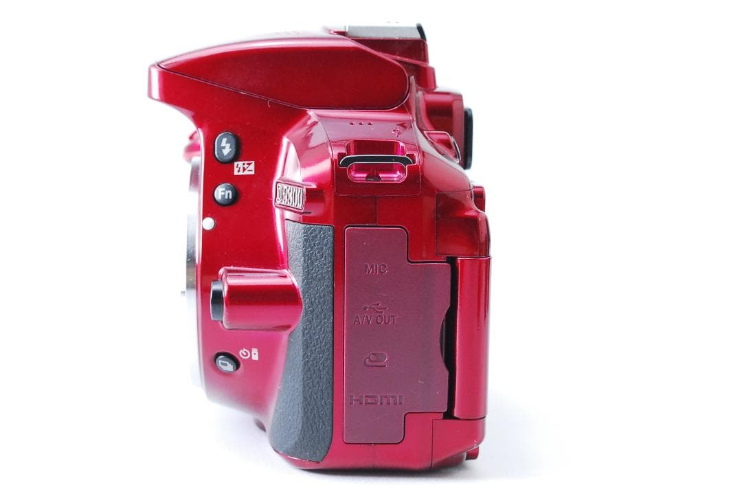 美品❤希少なレッド❤Nikon D5300 Wi-Fi機 スマホ転送