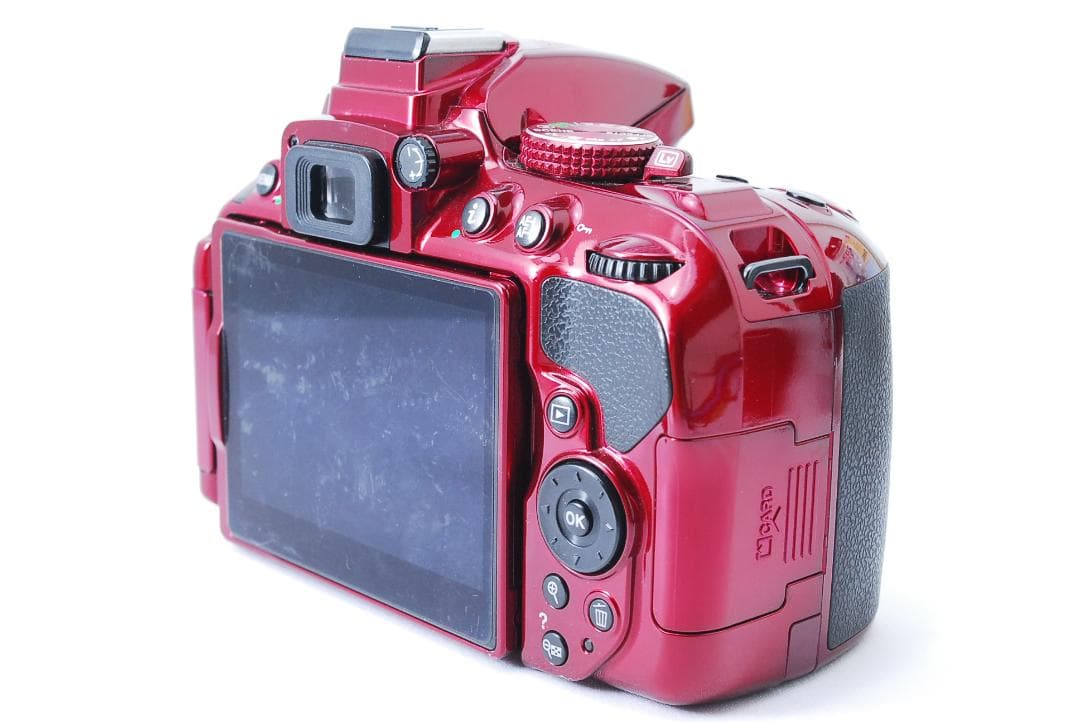 美品❤希少なレッド❤Nikon D5300 Wi-Fi機 スマホ転送