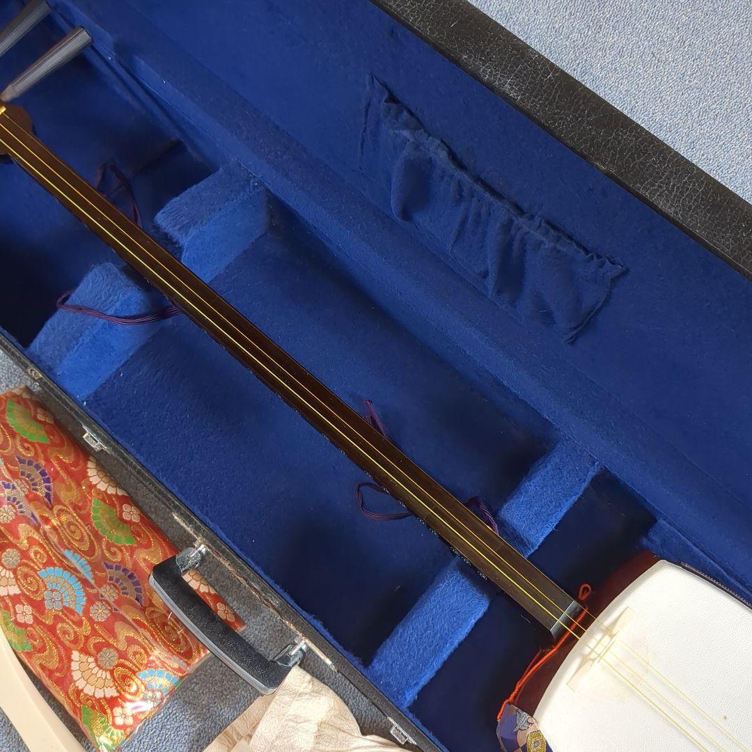 三味線 撥二本 ハードケース付き