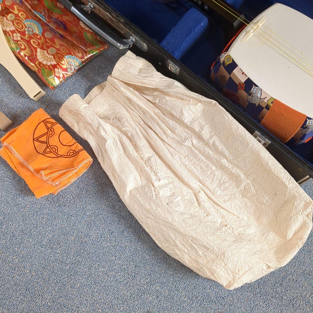 三味線 撥二本 ハードケース付き