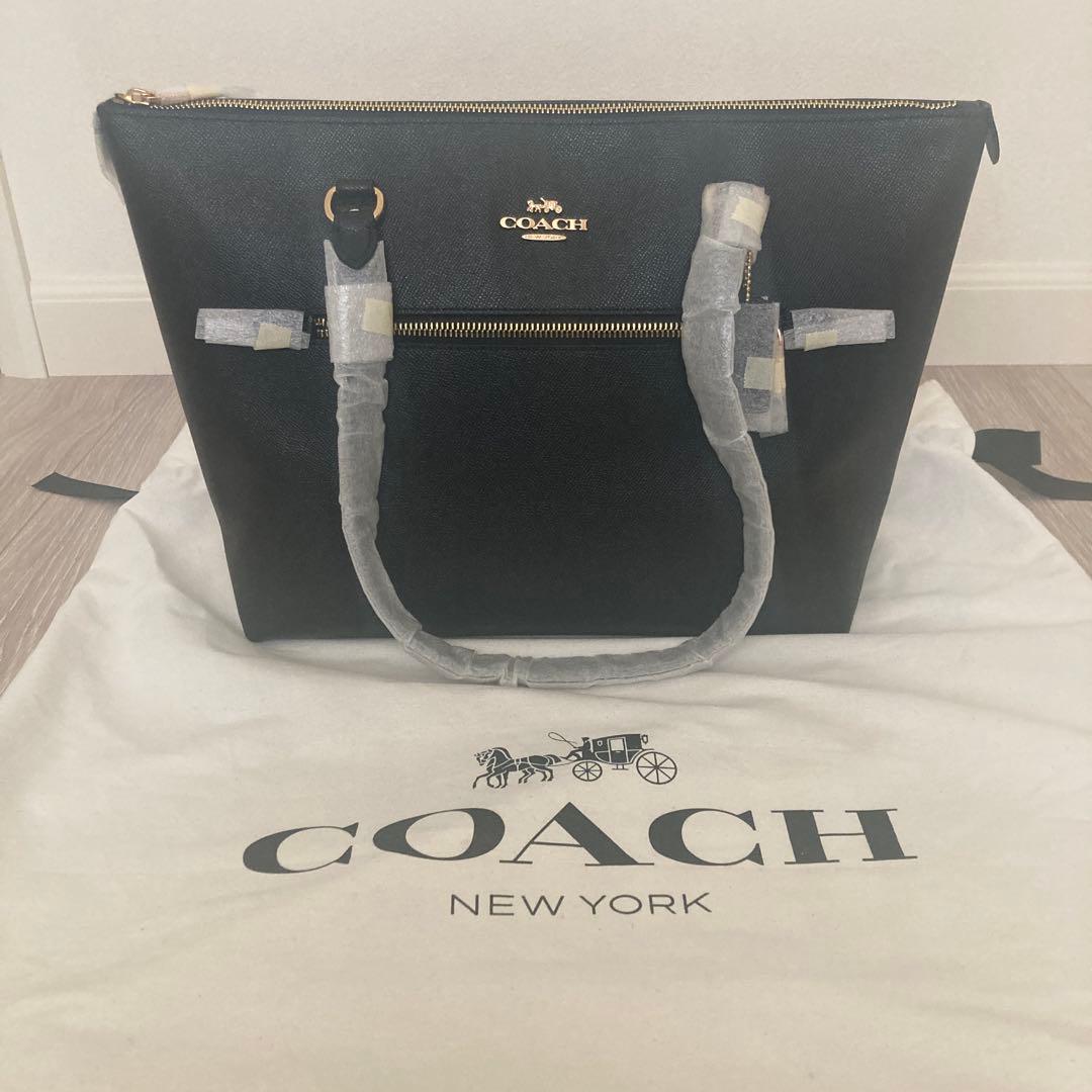 ✳︎専用✳︎COACH ブラック ビジネスバッグ 保存袋付き