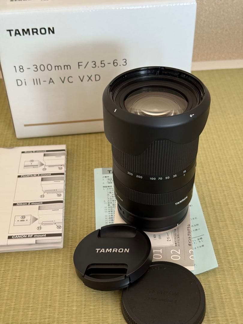 レンズ(ズーム) TAMRON 18-300mm F/3.5-6.3 Di III-A VCVXD