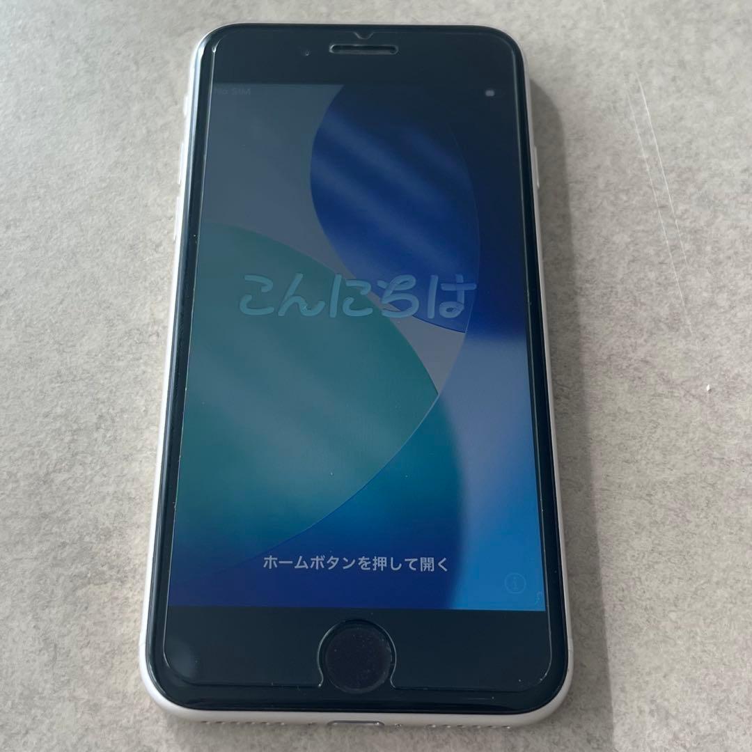 iPhoneSE第3世代 純正バッテリー100% ホワイト64GB SIMフリー