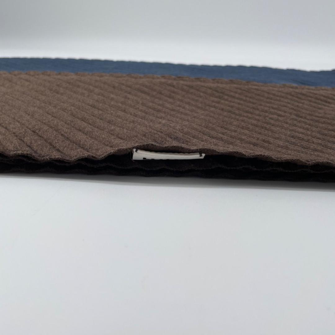 11511✨美品✨HOMME PLISSE バイカラー ストール マフラー