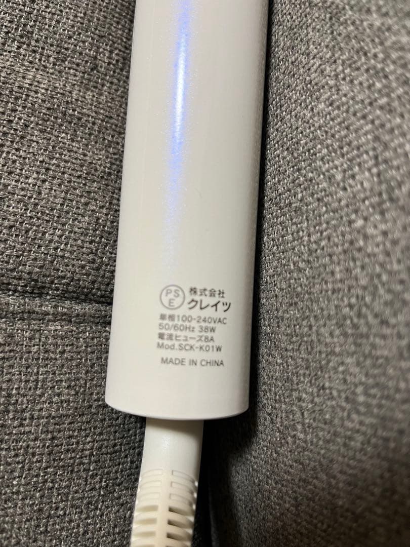 クレイツ エレメア コームストレイナー ヘアアイロン SCK-K01W