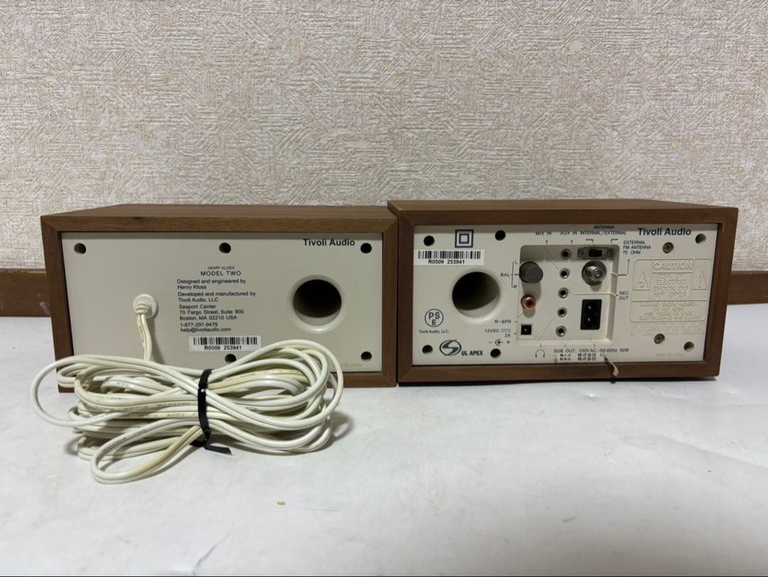 Tivoli Audio MODEL TWO 廃盤品 2個セット