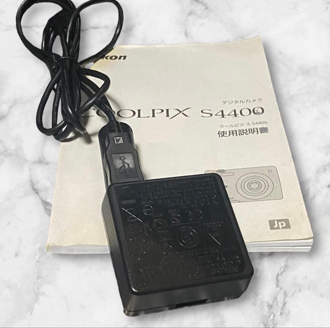 美品【Nikon】ニコンクールピクス COOLPIX S4400/レッド