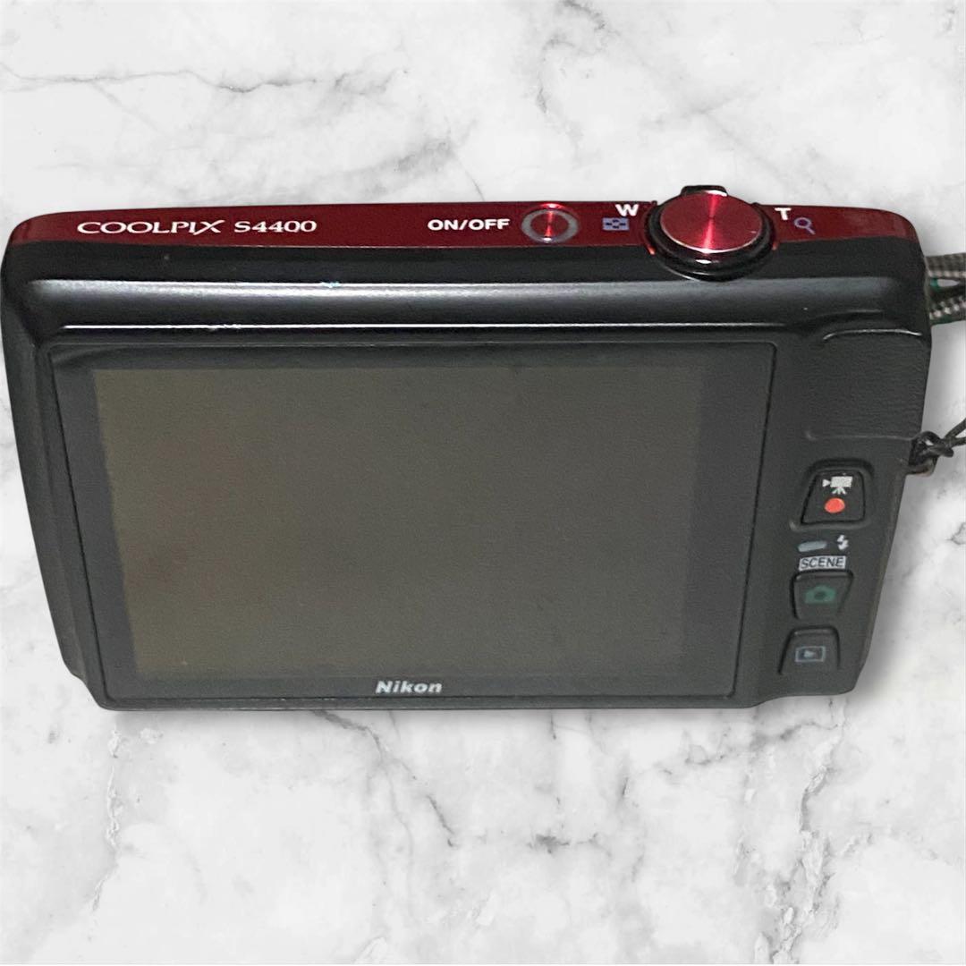 美品【Nikon】ニコンクールピクス COOLPIX S4400/レッド