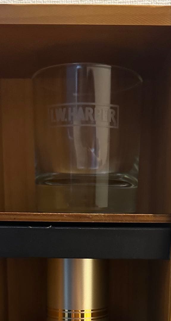 ＩＷハーパー 12年 43度 正規 木箱/グラス付　43度 750ml 希少