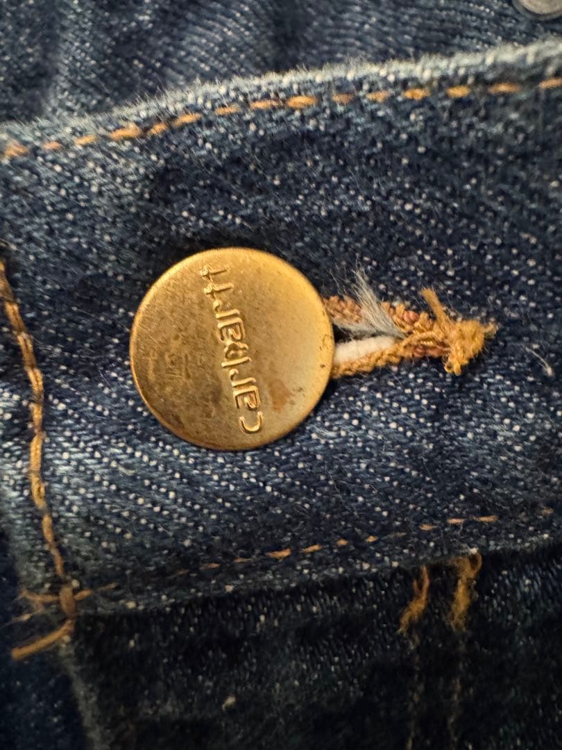 カーハート ダブルニー　デニム