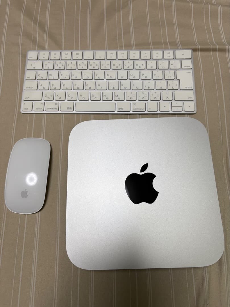 Mac mini M1 2020 8GB/256GB Appleキーボードマウス