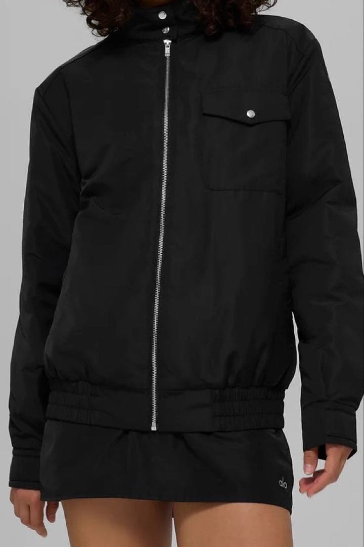 alo ジャケット Lサイズ Work it bomber ブラック