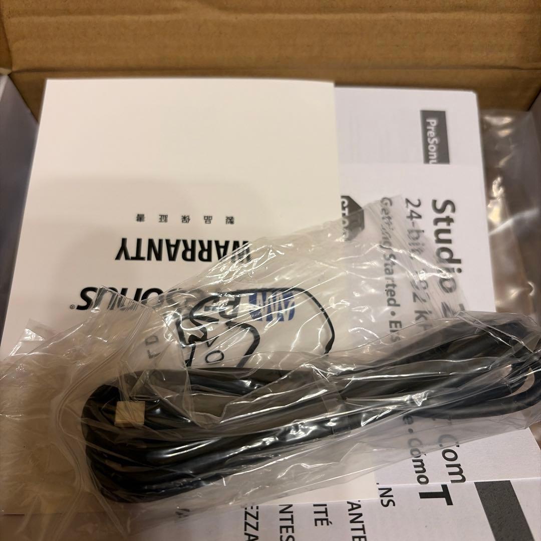 PreSonus STUDIO 24c オーディオインターフェイス　新品同様
