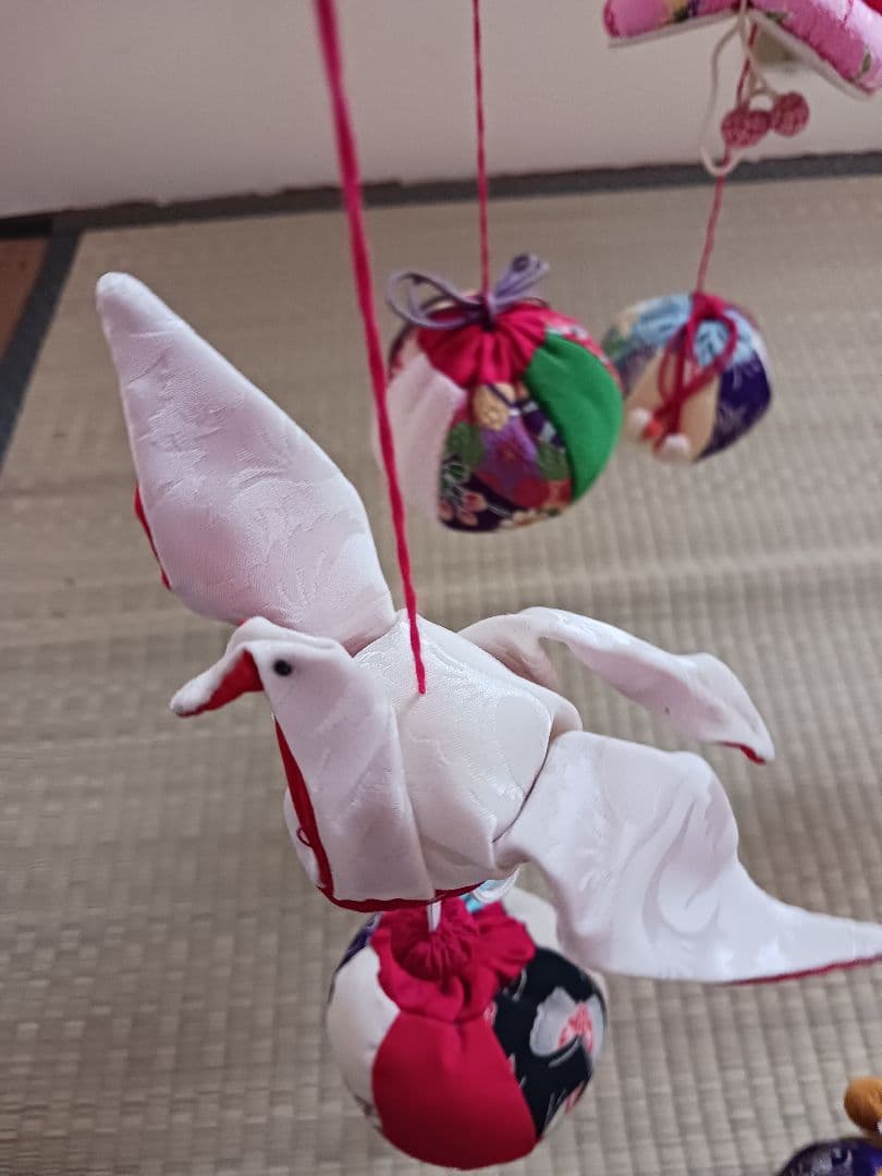 【寒波見舞いセール】雛人形　つるし雛　女児　手作り　豪華　7段×7列の49個