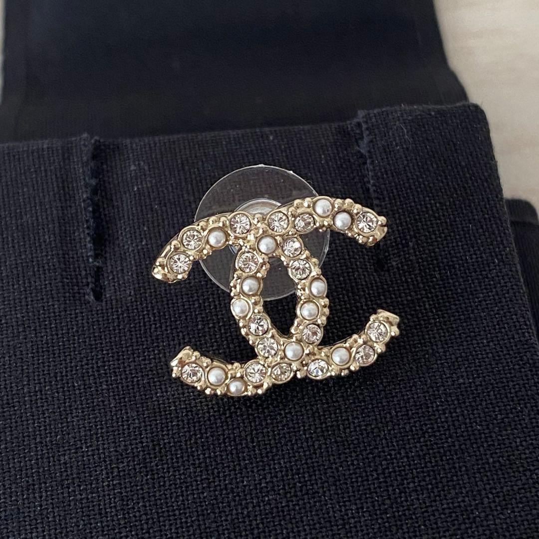 CHANEL ピアス　片耳 ゴールド