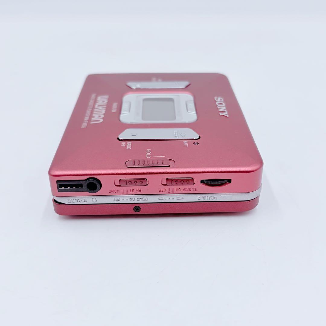 【希少・美品】SONY ウォークマン WM-FX855 レッド 動作未確認