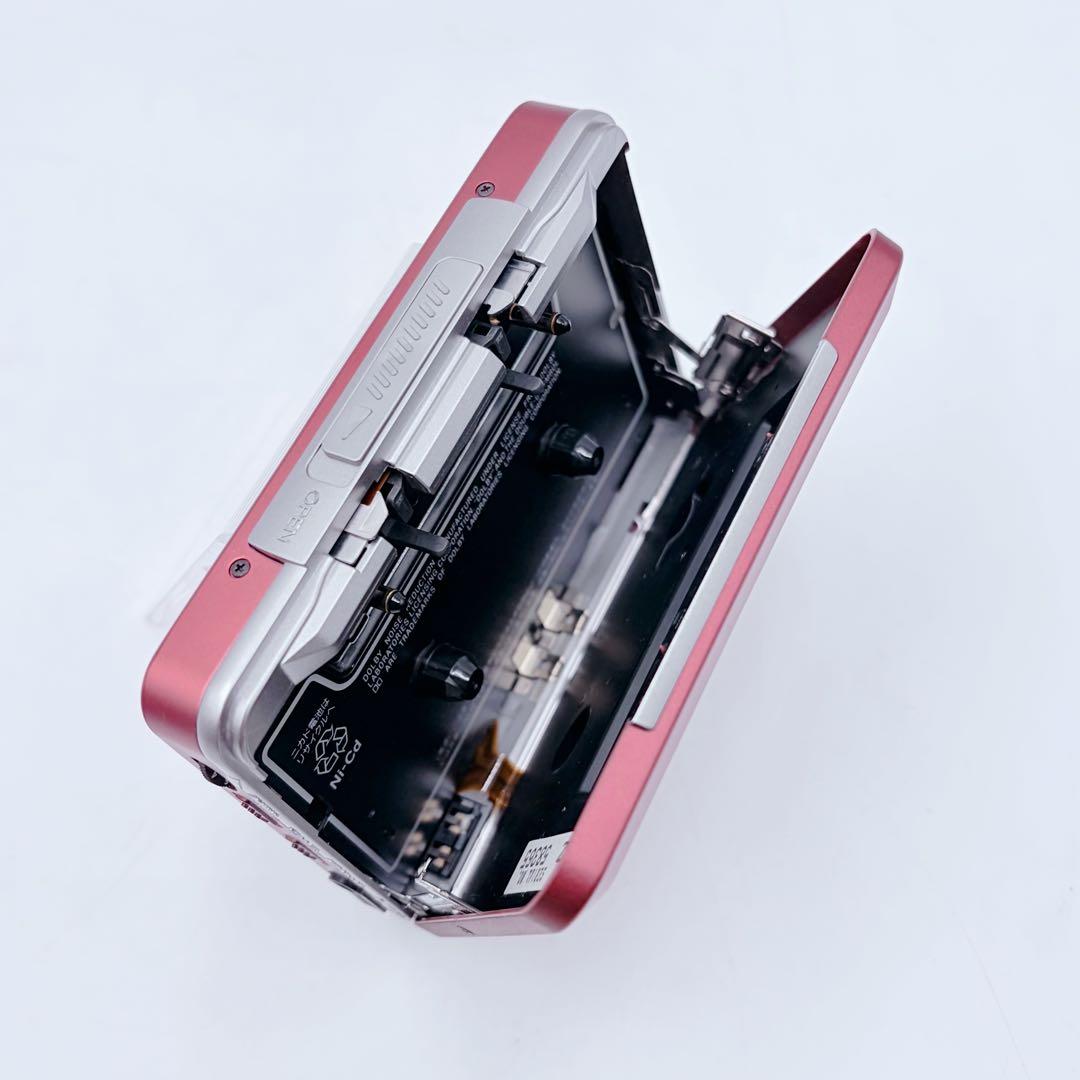 【希少・美品】SONY ウォークマン WM-FX855 レッド 動作未確認