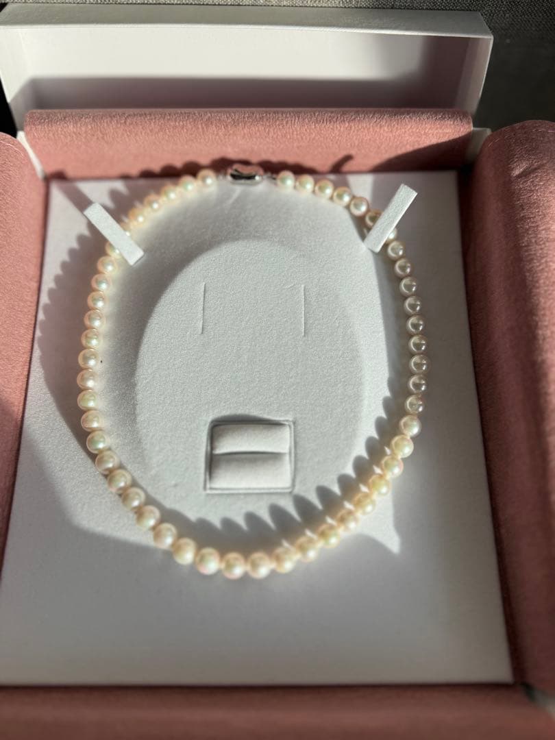 VERITE シンプルパールネックレス