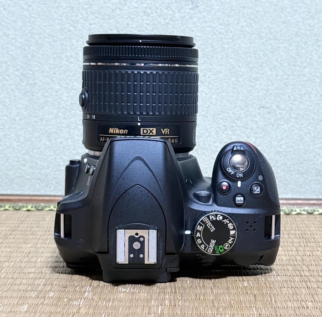 明日終了　ほぼ新品 撮影1,419回 ニコンD3300 18-55mm VR 付