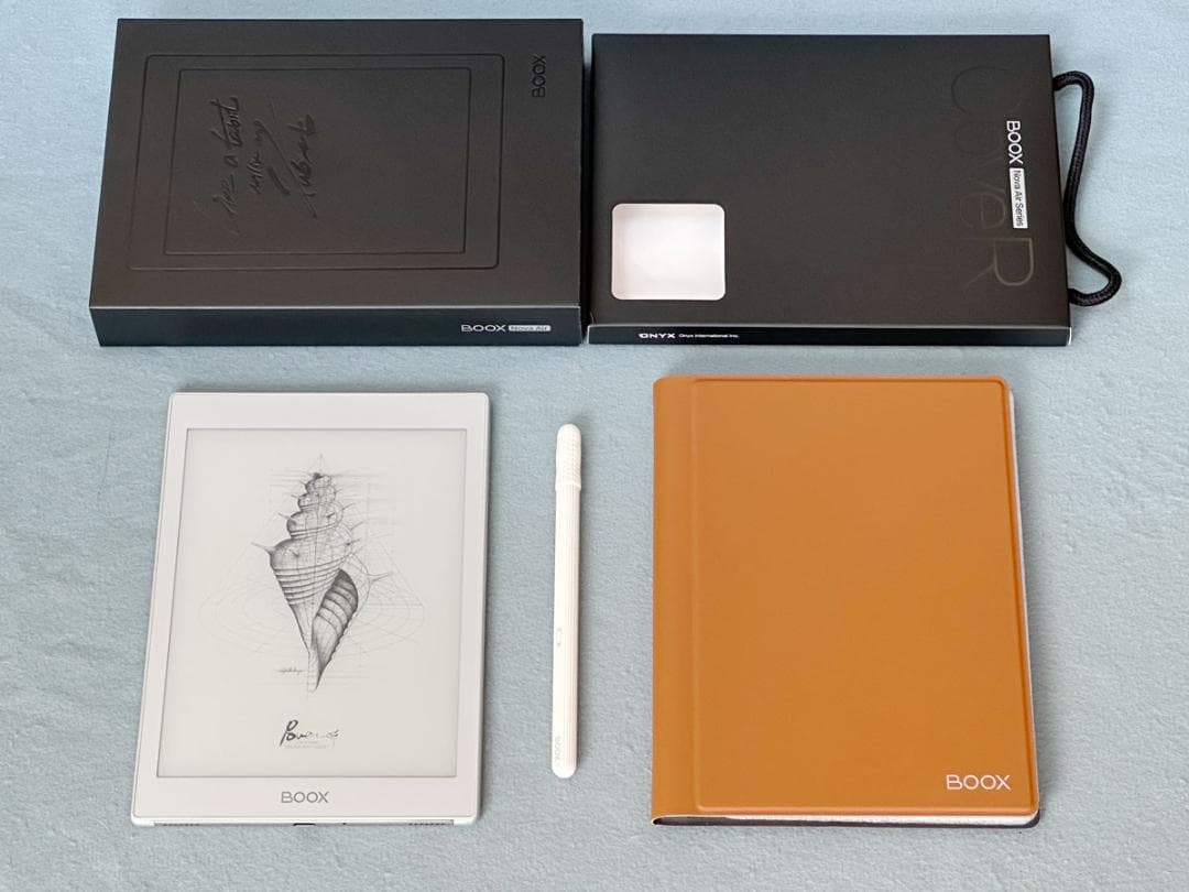 【美品】BOOX Nova Air 電子書籍リーダー 専用カバー、ペン付き