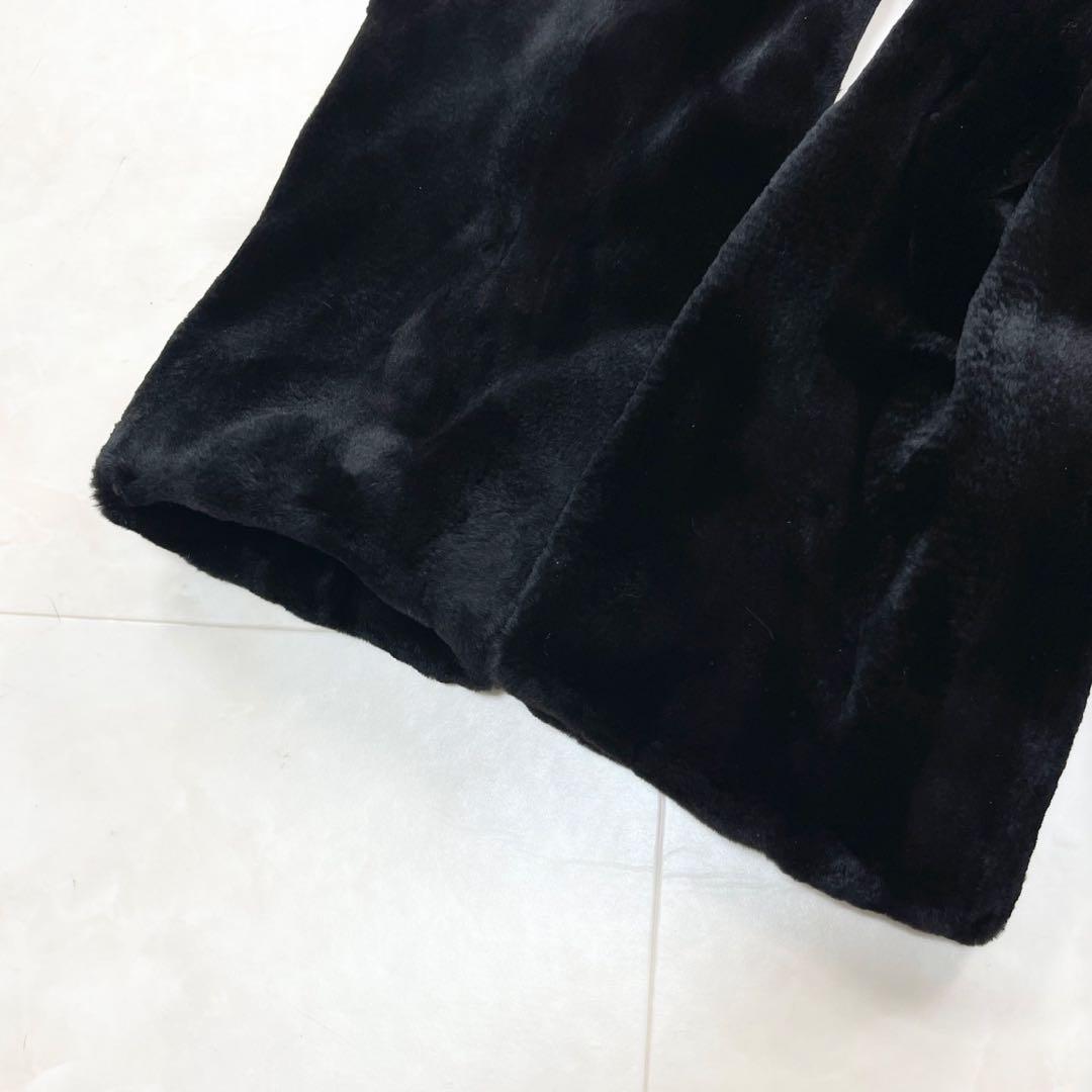 【美品】EMBA ロシアンセーブル&シェアードミンク ファーコート サイズF