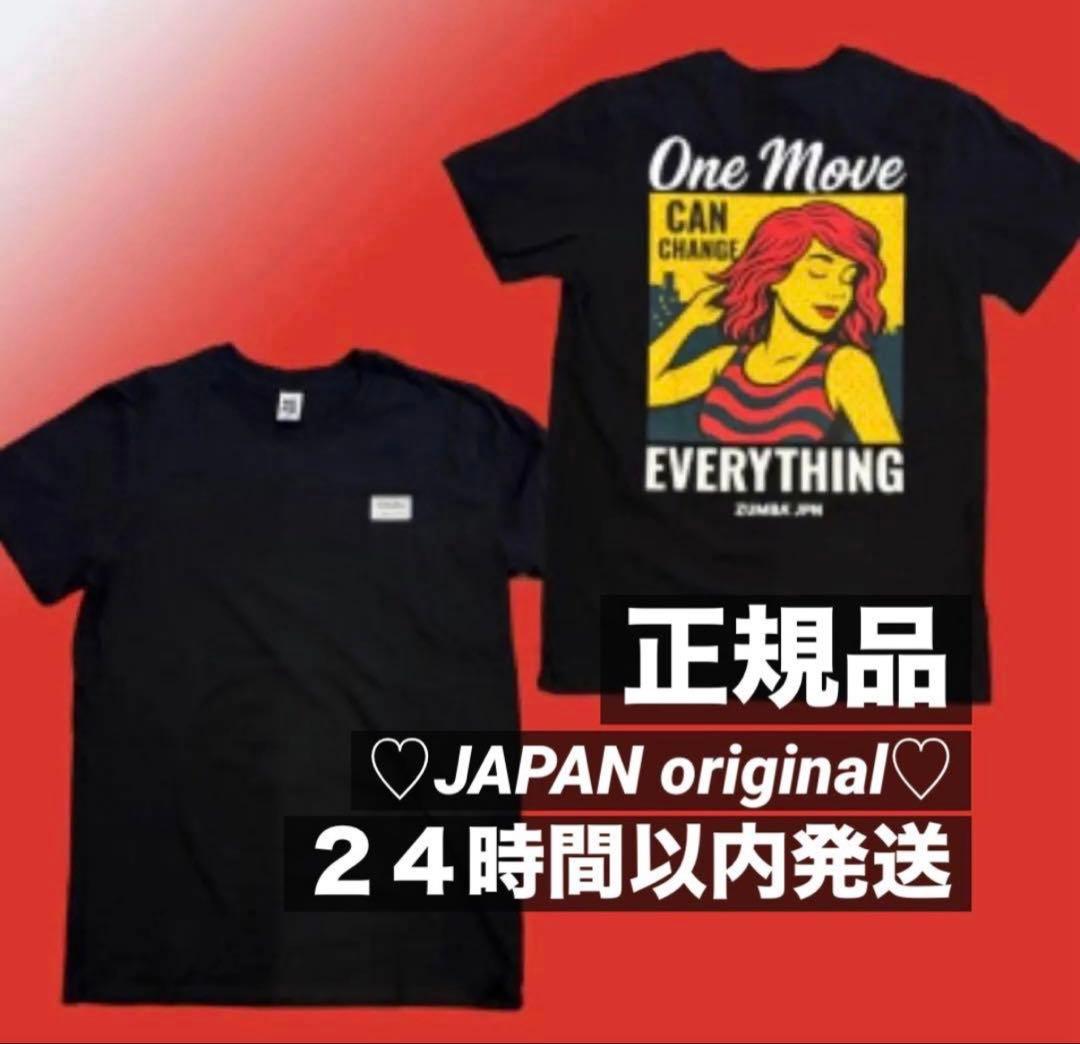 残り僅か 正規品JAPAN original新品未開封ZUMBA TシャツM/L