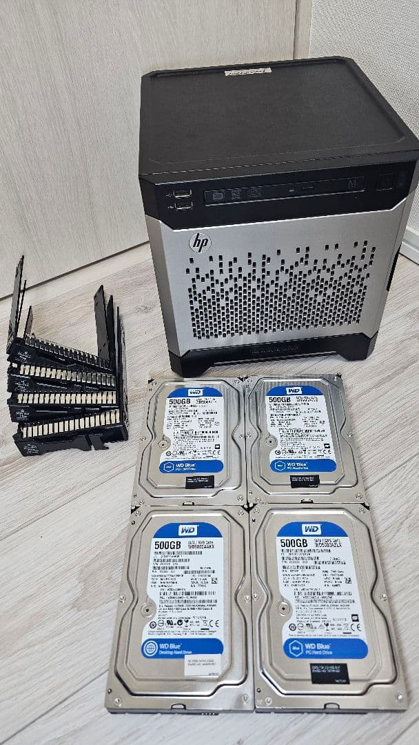 (値引)HP ProLiant MicroServer Gen8 2TB HDD