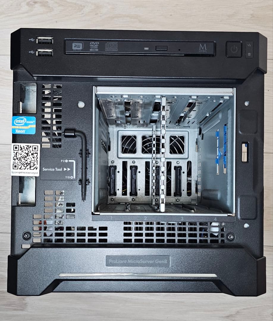 (値引)HP ProLiant MicroServer Gen8 2TB HDD