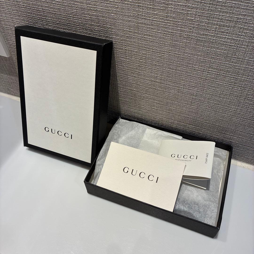 GUCCI グッチ ソーホー フリンジ キーポーチ 黒 ブラック 354358