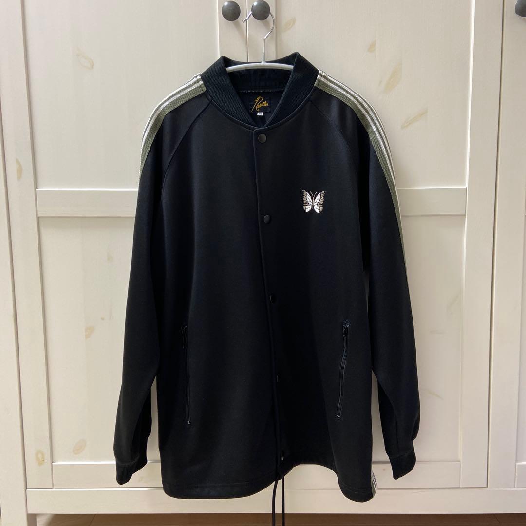 ニードルズ　トラックジャケット黒