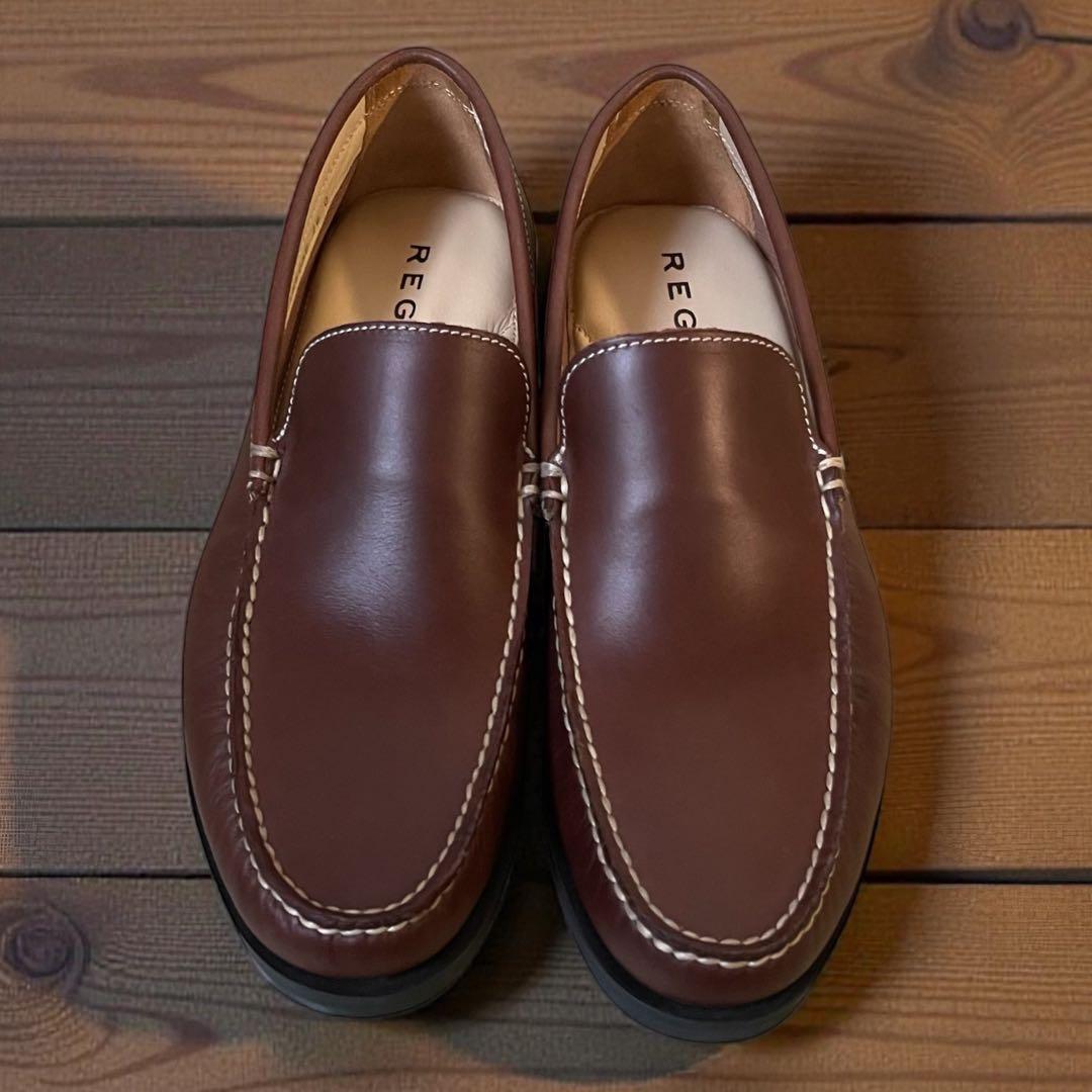 ラッキー様美品 リーガル コブラヴァンプ VIBRAM ブラウン 26cm