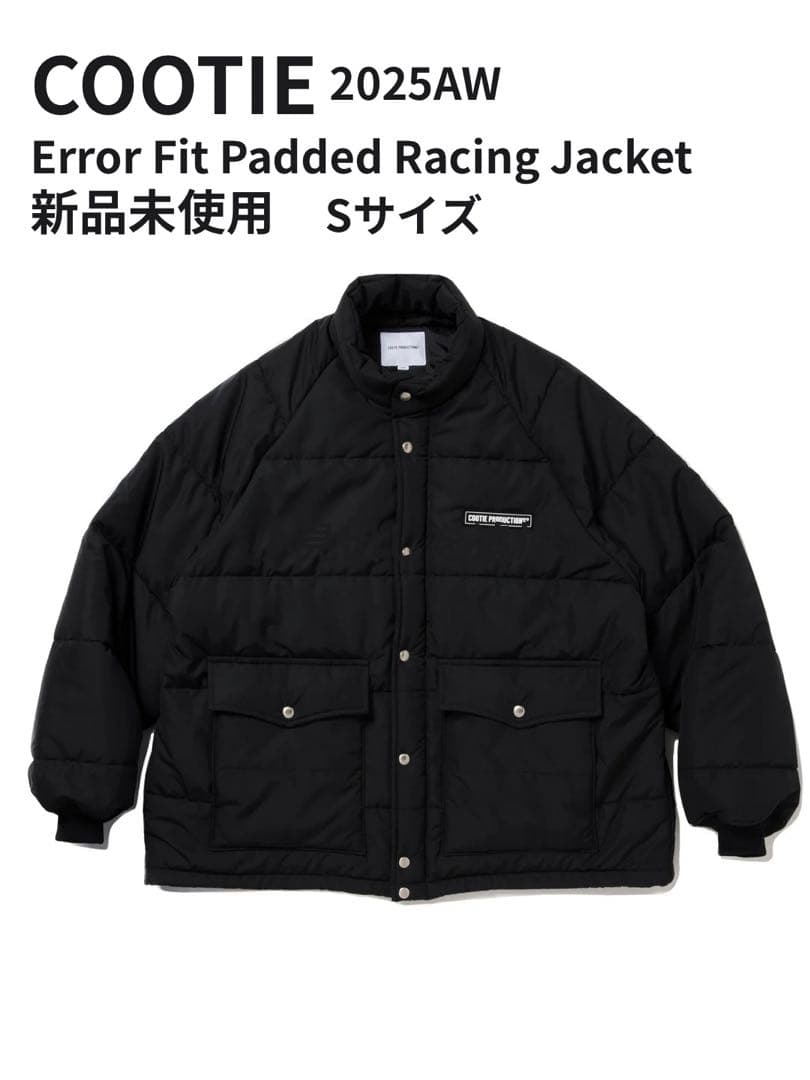 【新品タグ付き】COOTIE エラーフィットパデッドレーシングジャケット