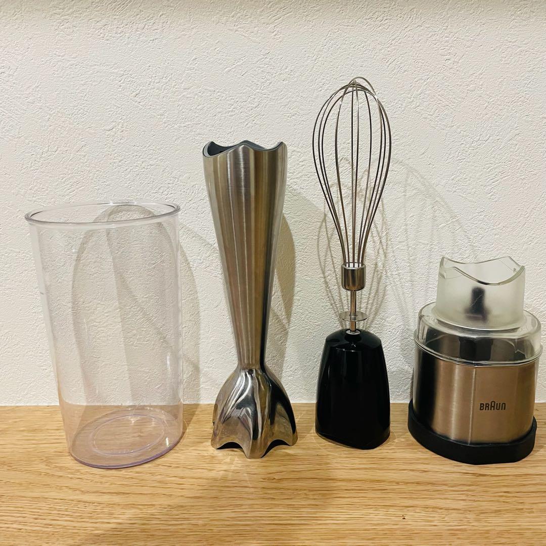 BRAUN ブラウン ブレンダー ミル 泡立て器 フードプロセッサー